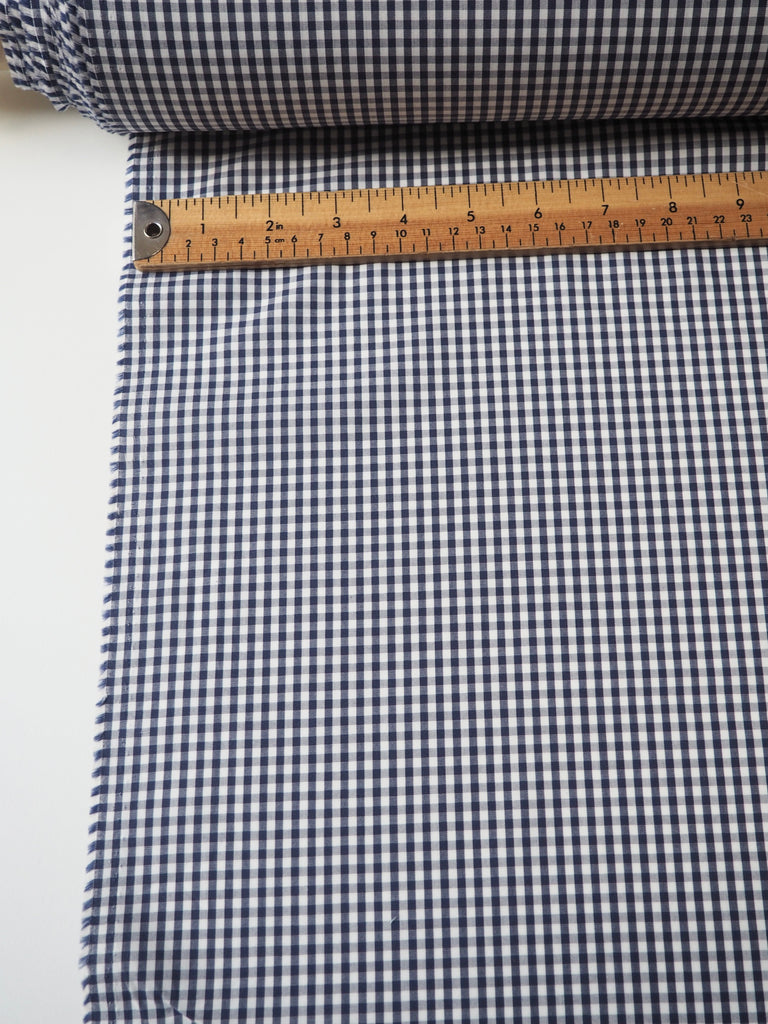 Blue Cotton Gingham