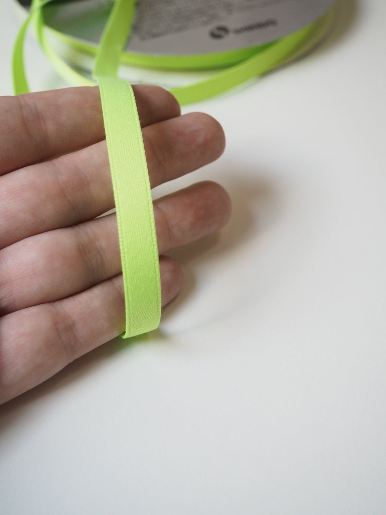 Shindo Matte Lime Green Ribbon 9mm