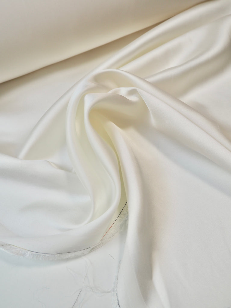 Ivory Viscose Satin