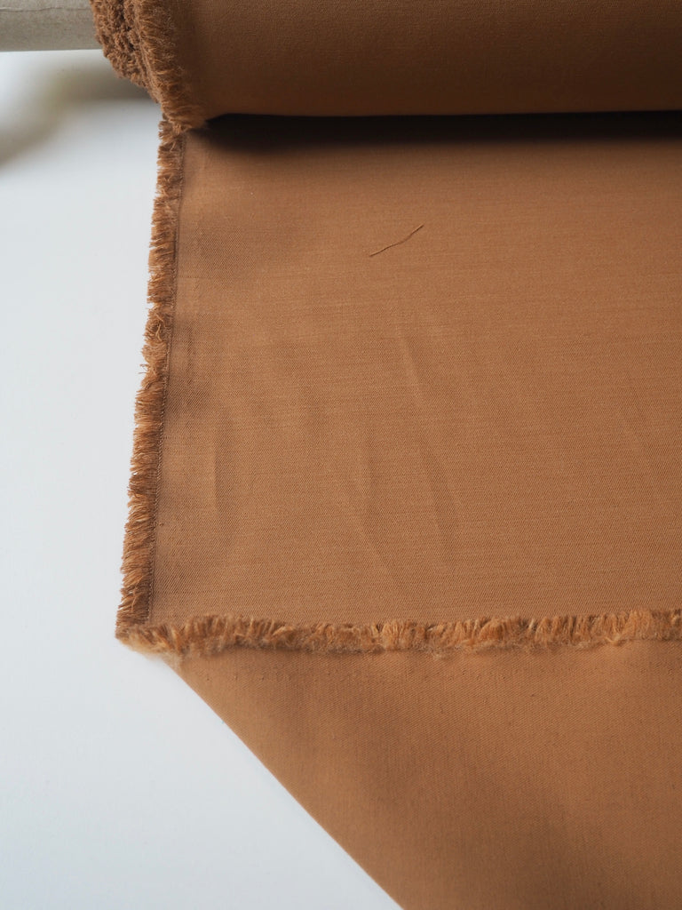 Caramel Double Wool Twill