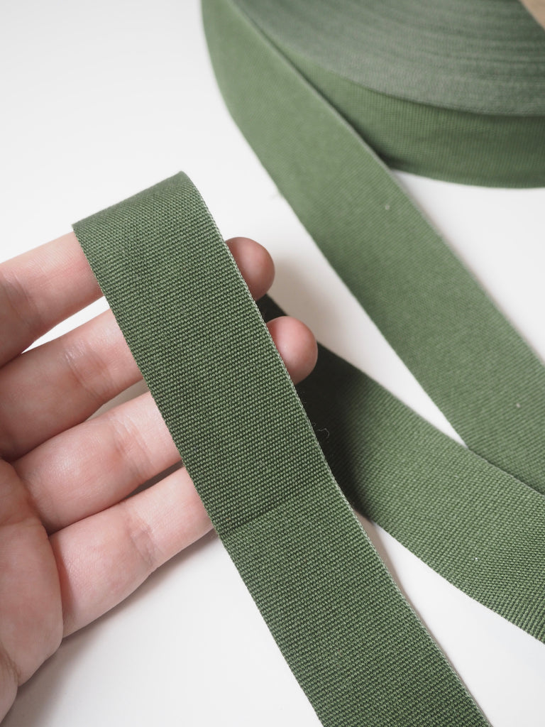 Green Cotton/Poly Tape 30mm