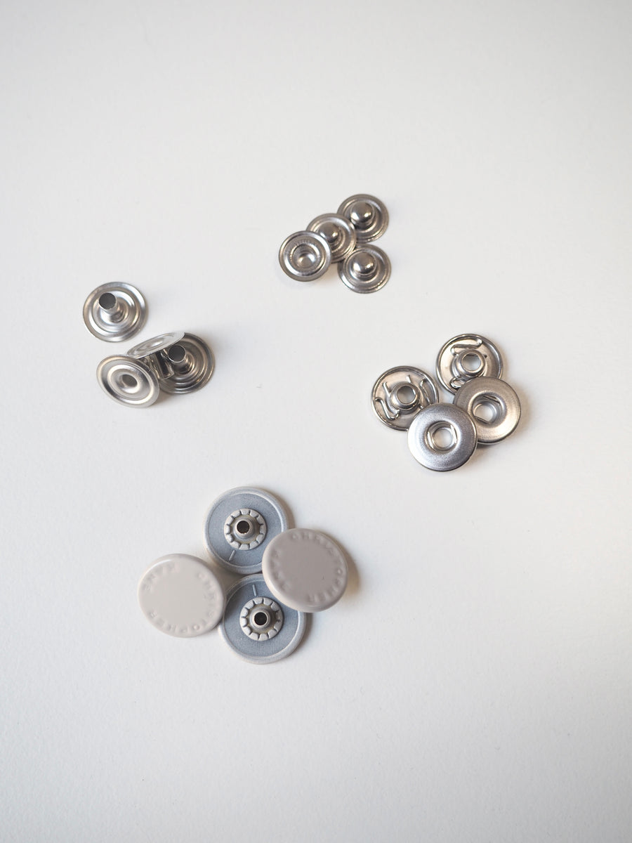 Oyster Branded Press Studs 16mm – The New Craft House