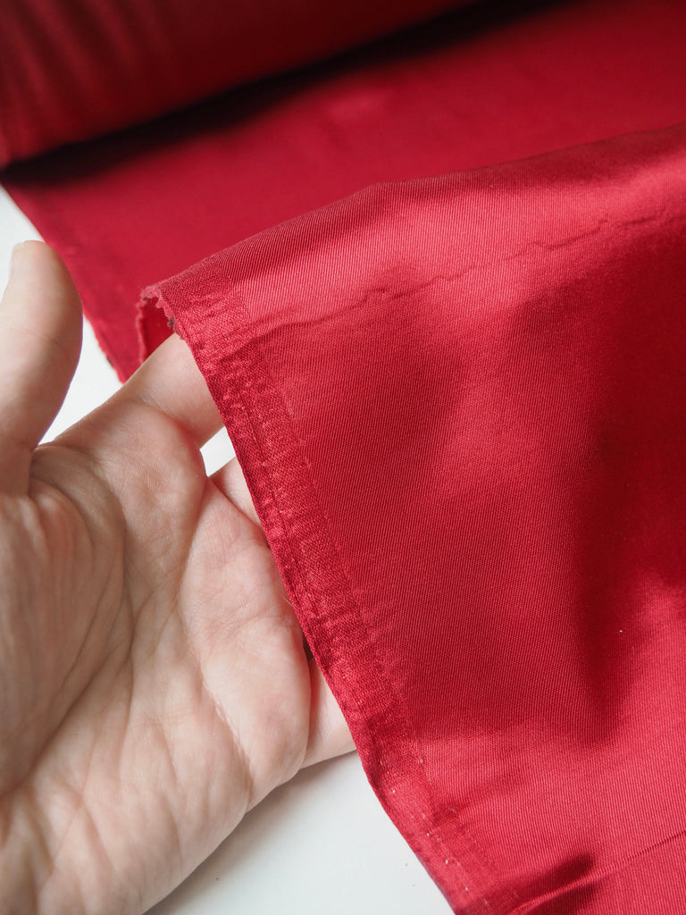 Poppy Stretch Acetate Satin Twill Lining