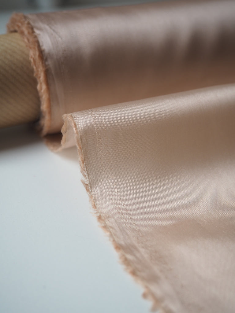 Almond Viscose Satin Lining