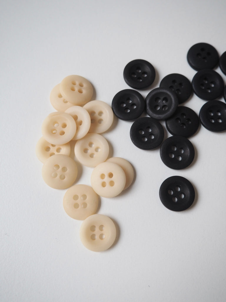 FOLK Rounded Corozo Buttons 13mm/20L