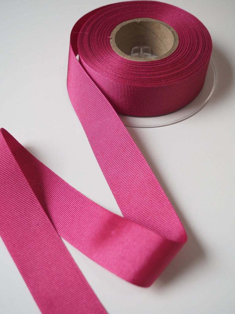 Hot Pink Grosgrain Ribbon 26mm