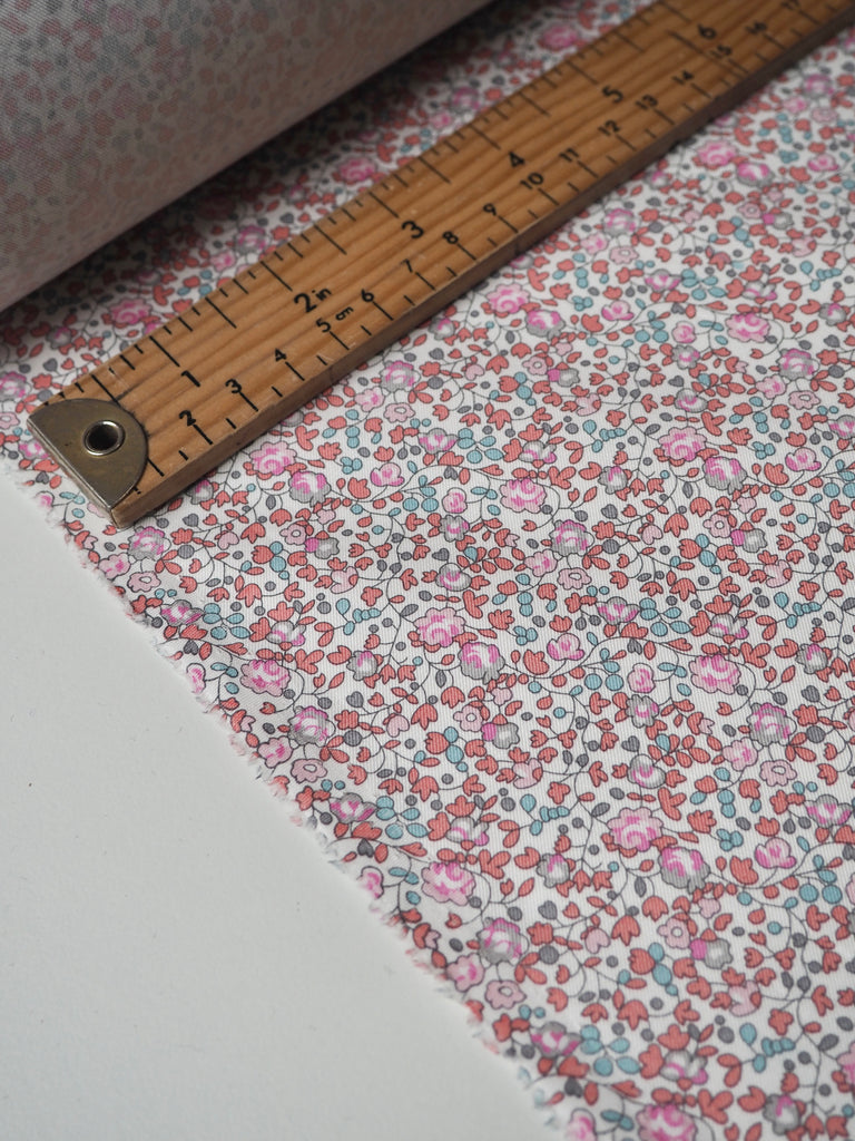 Liberty Pink Ditsy Bloom Cotton Twill