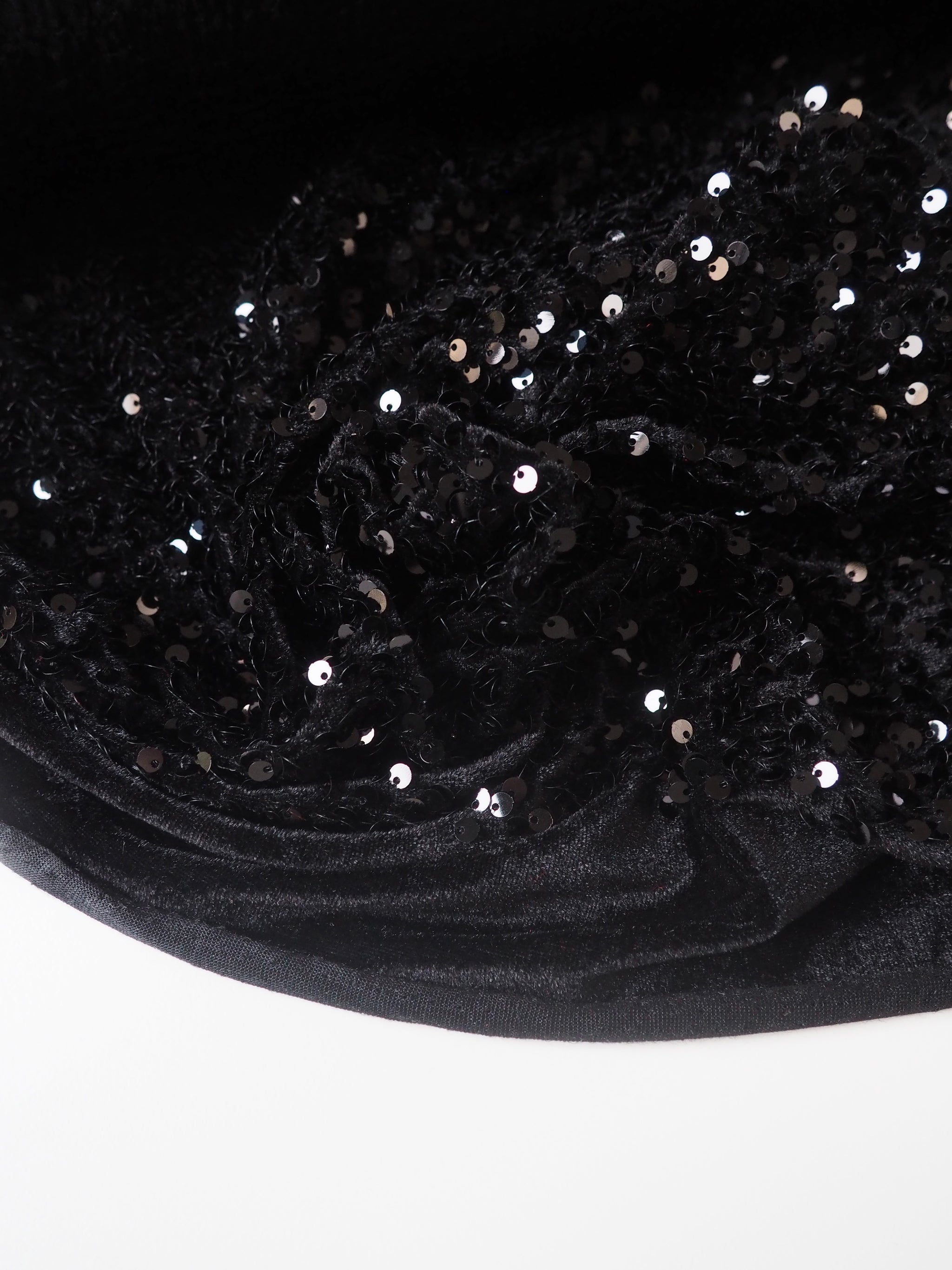 Black Sequin Velour – The New Craft House