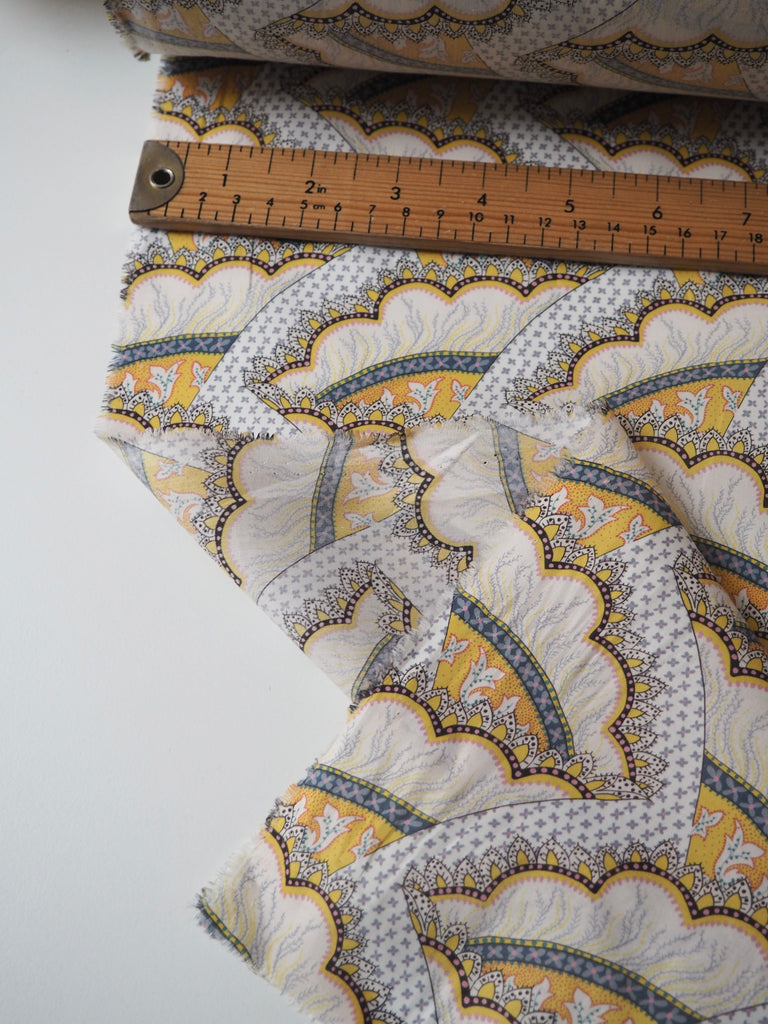 Liberty Yellow Cecil Tana Cotton Lawn