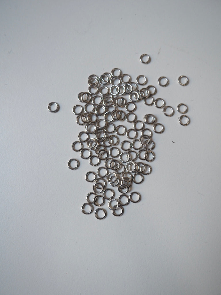 Silver Ring 5mm- 10 pieces