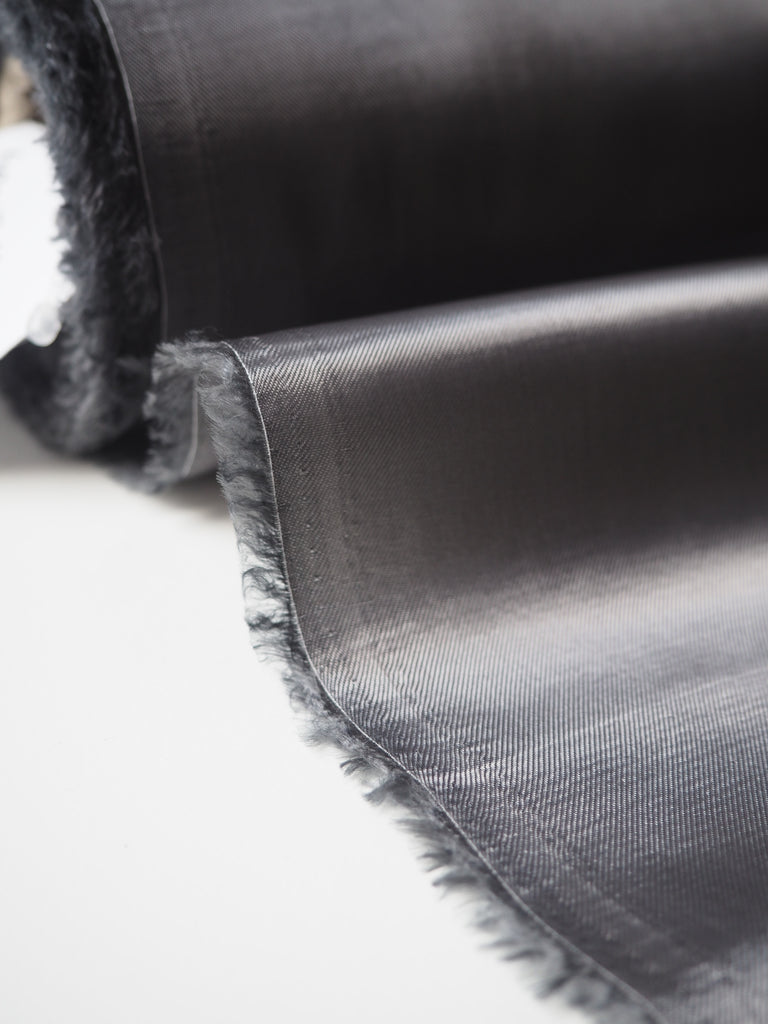 Grey Viscose Twill Lining