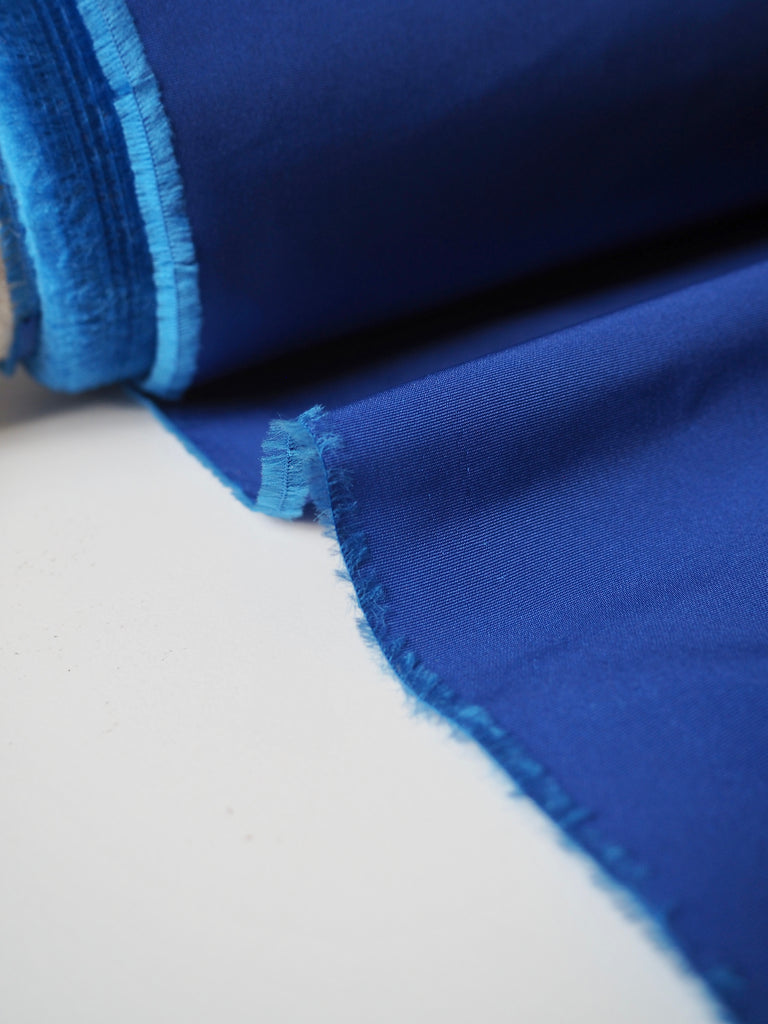 Cobalt Iridescent Taffeta
