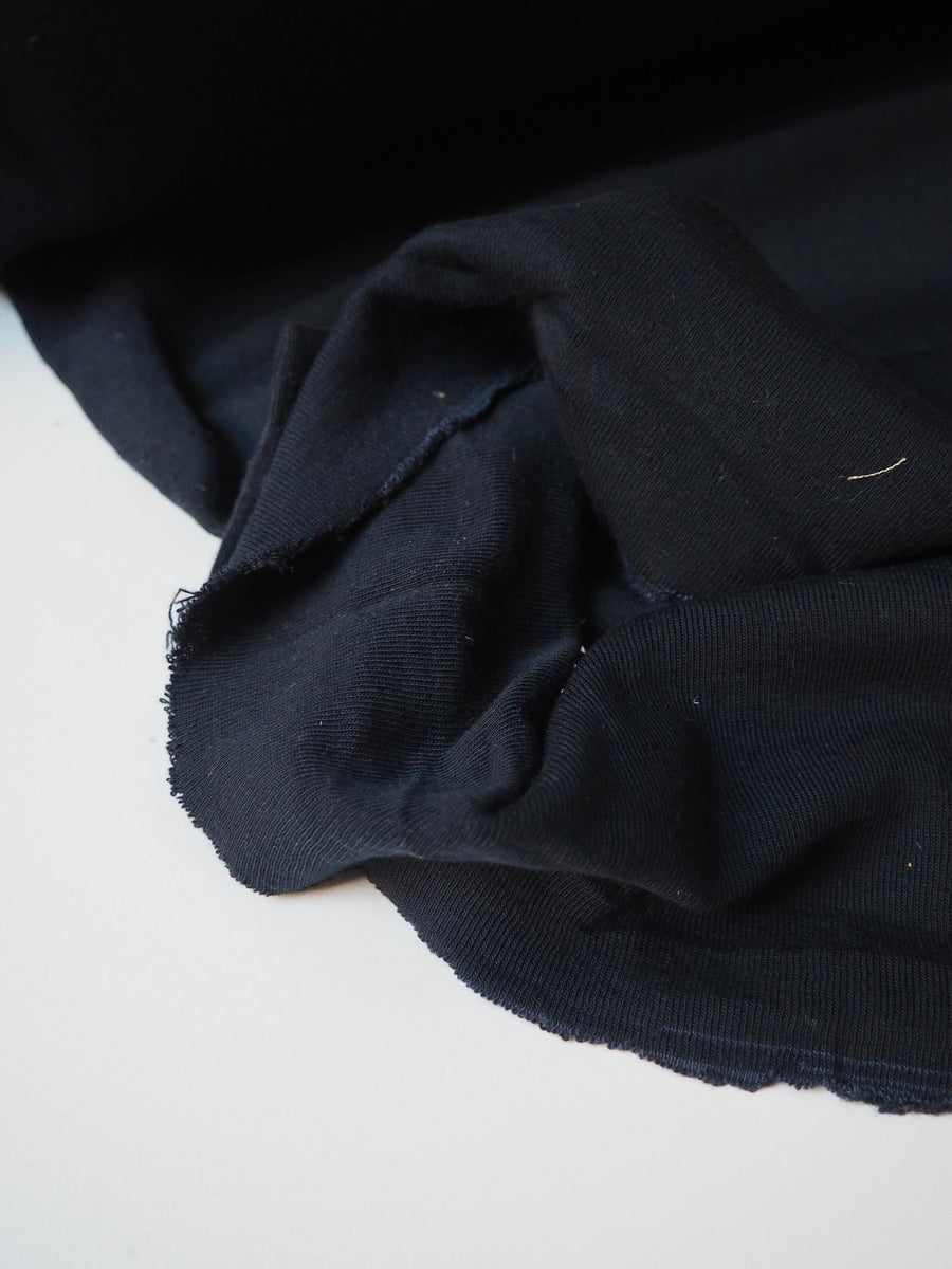 Midnight Circular Cotton 1x1 Ribbing – The New Craft House
