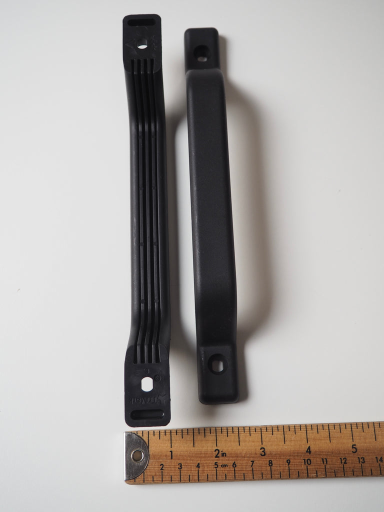 Black Plastic Bag Handles 24cm