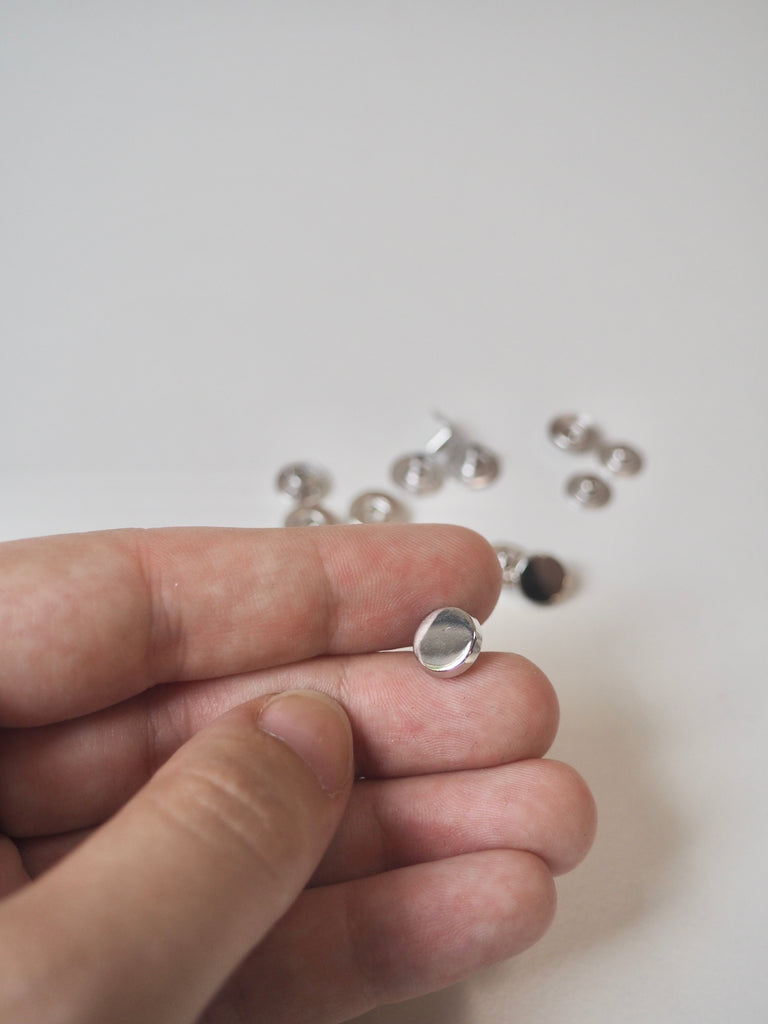 Silver Chunky Press Studs 9mm/14L