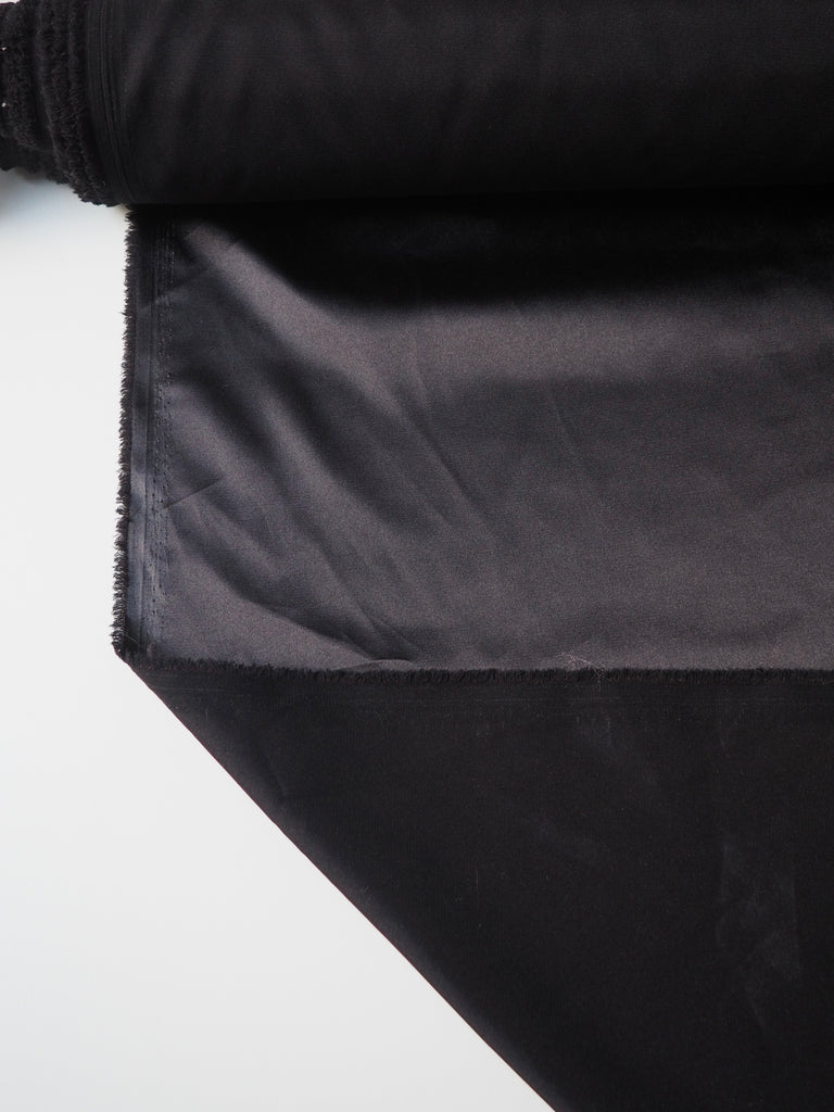 Black Satin Lining