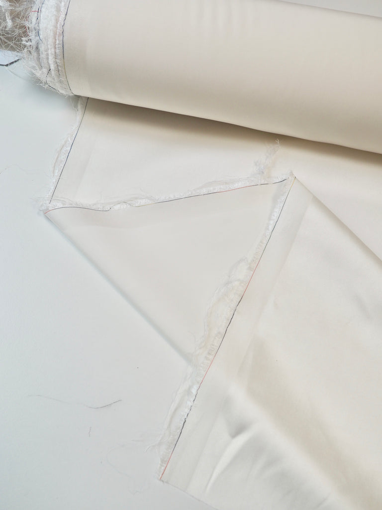 Ivory Viscose Satin