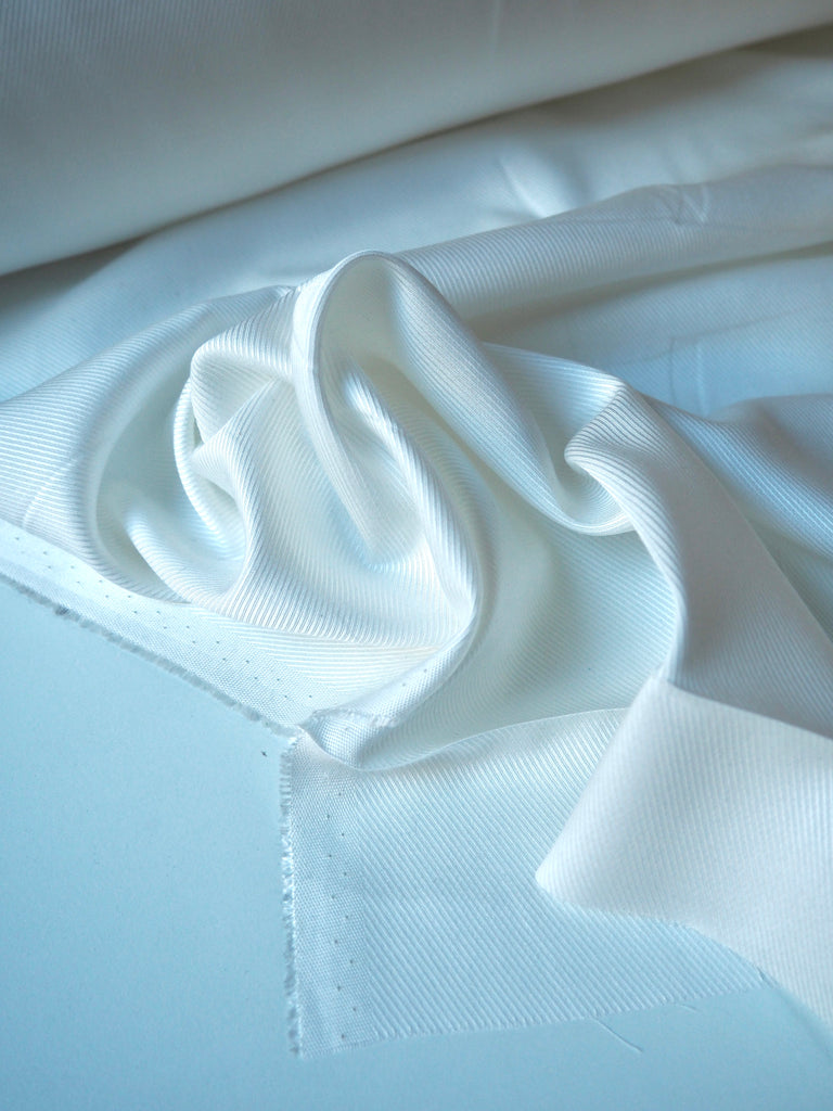 White Tencel Twill