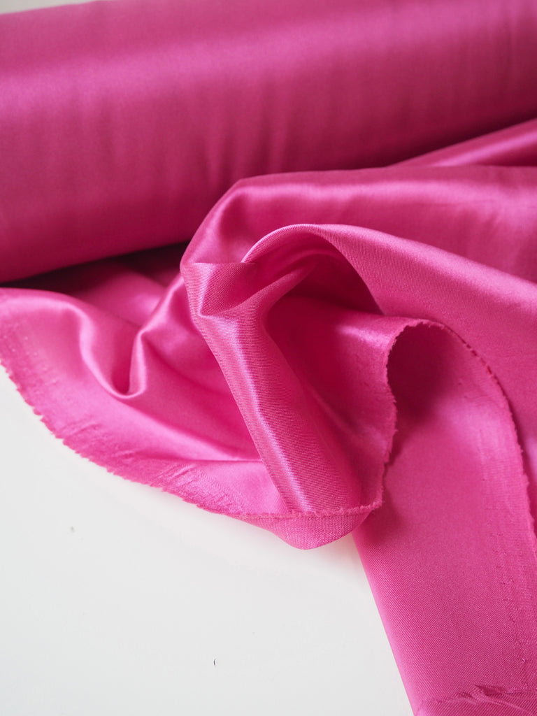 Berry Stretch Acetate Satin Twill Lining