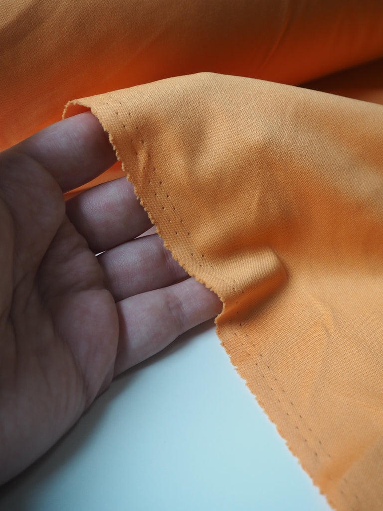 Orange Soft Interlock Jersey