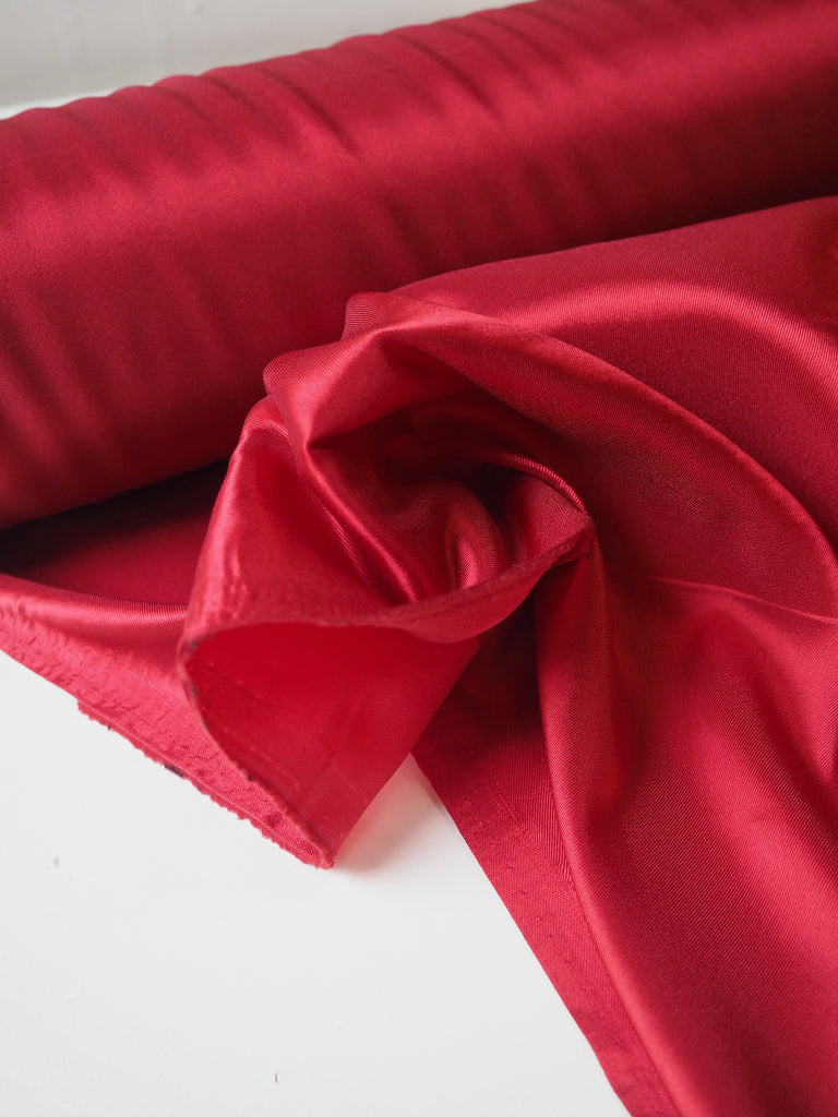 Poppy Stretch Acetate Satin Twill Lining