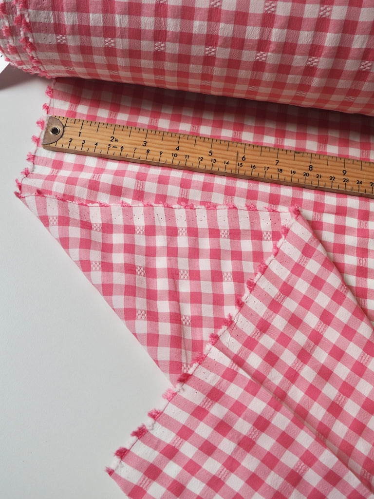 Pink Dotted Gingham
