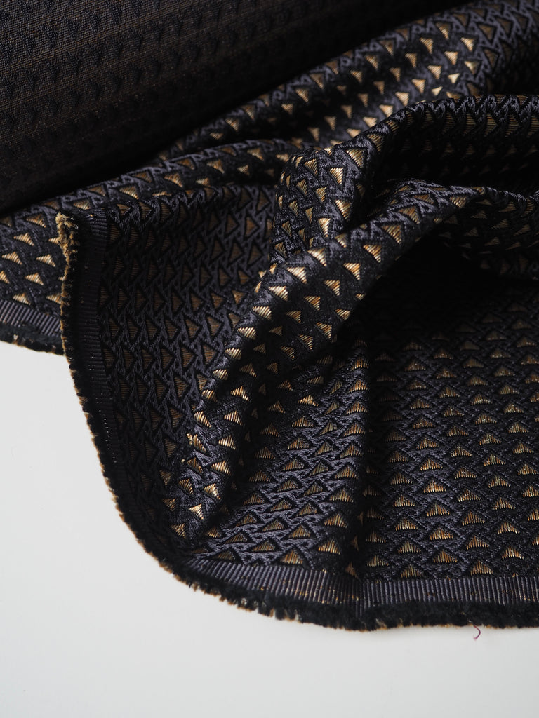 Golden Triangle Jacquard