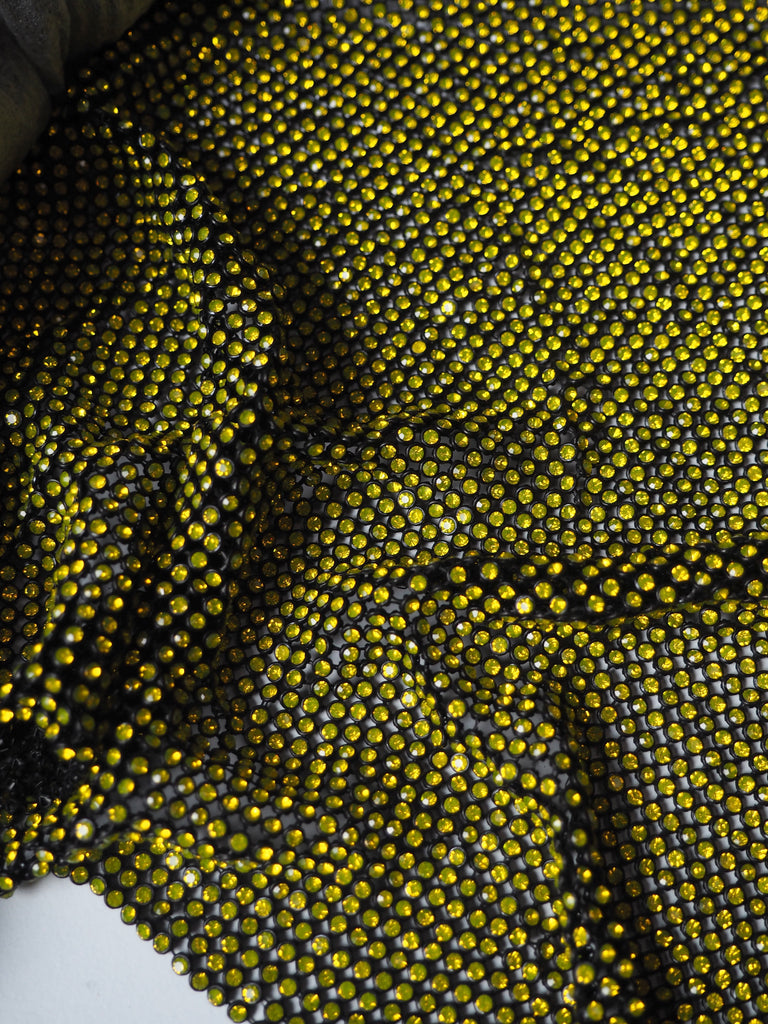 Yellow Crystal Black Chainmail
