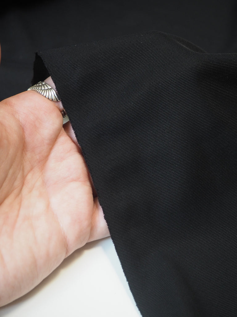 Black Stretch Powermesh