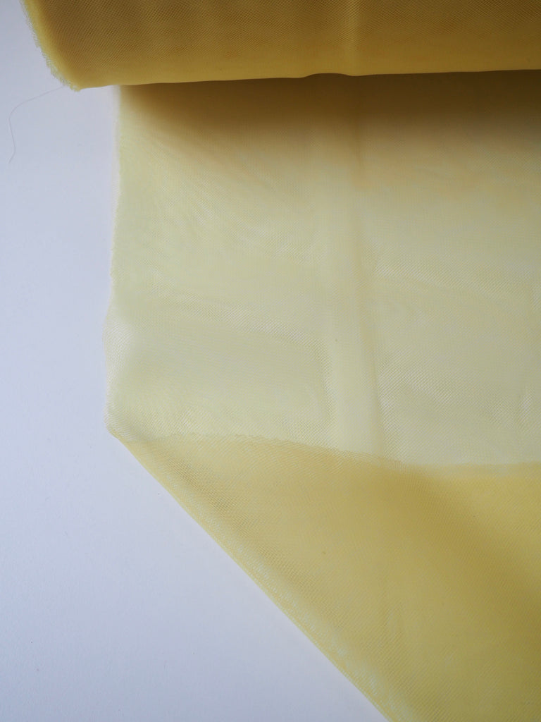 Yellow Semi-Rigid Extra Wide Tulle