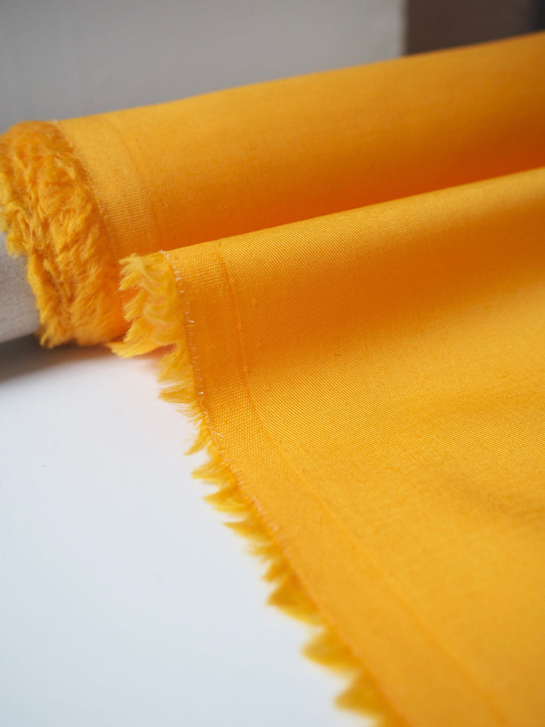 Mango Stretch Cotton Twill