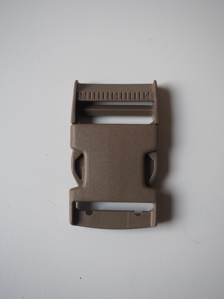 Khaki Green Squared Side Release Buckle 40mm