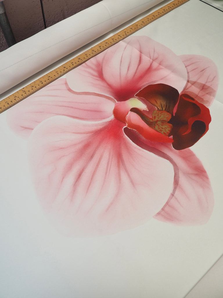 Floral Satin Twill Panels