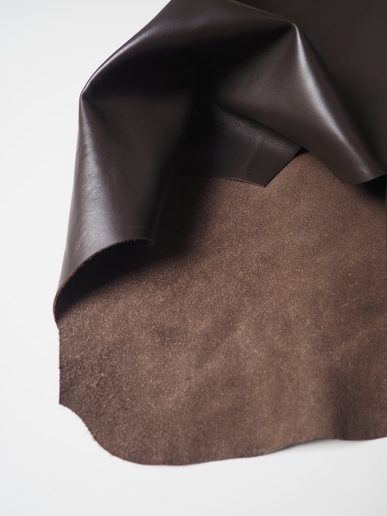 Dark Brown Smooth Cowhide