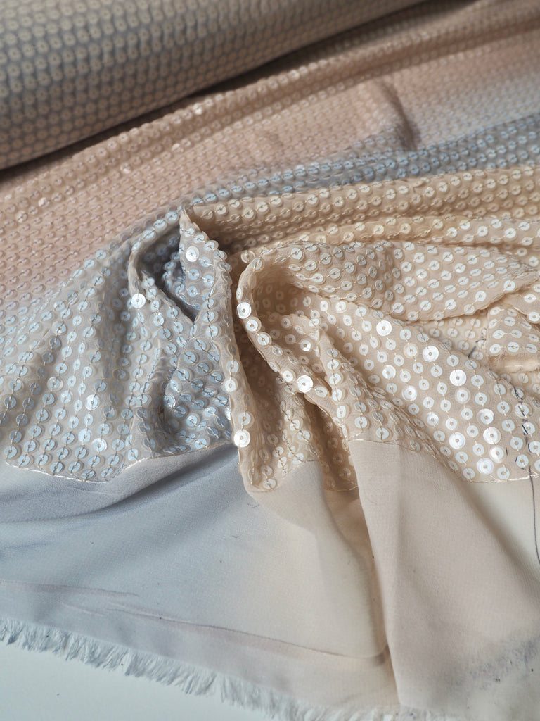 Ombre Sequin Chiffon
