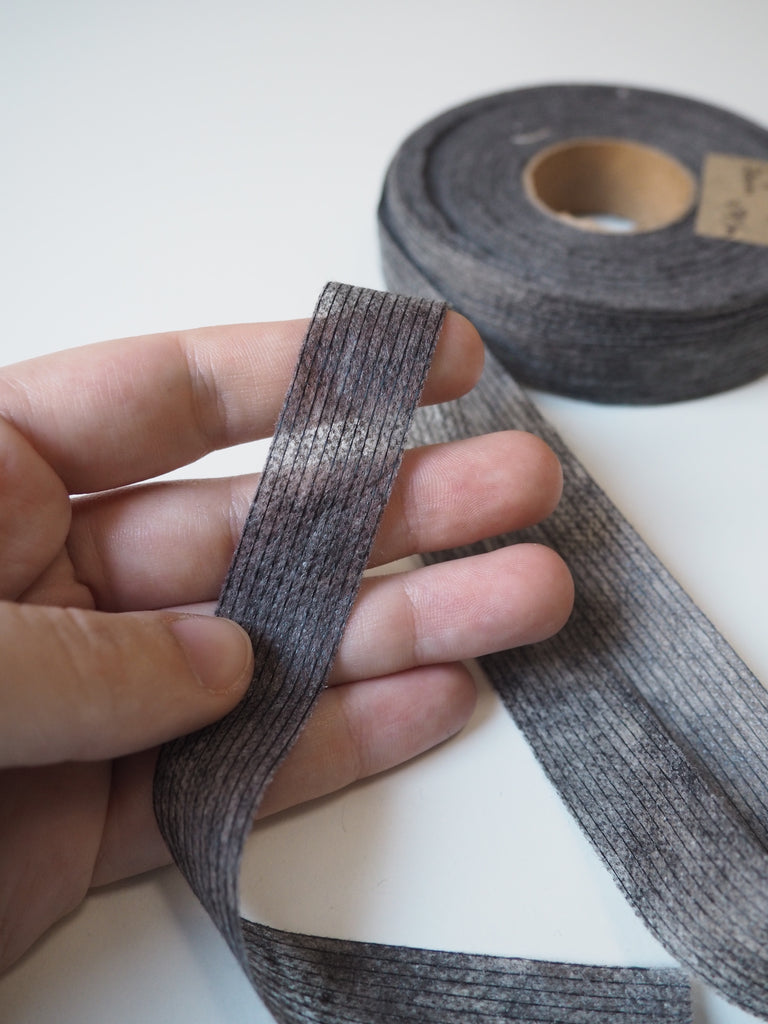 Grey Fusible Stay Tape 20mm