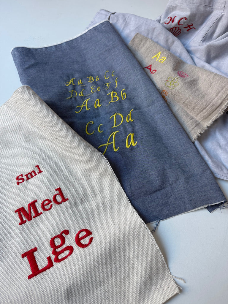 Personalised Embroidery Drop In Day