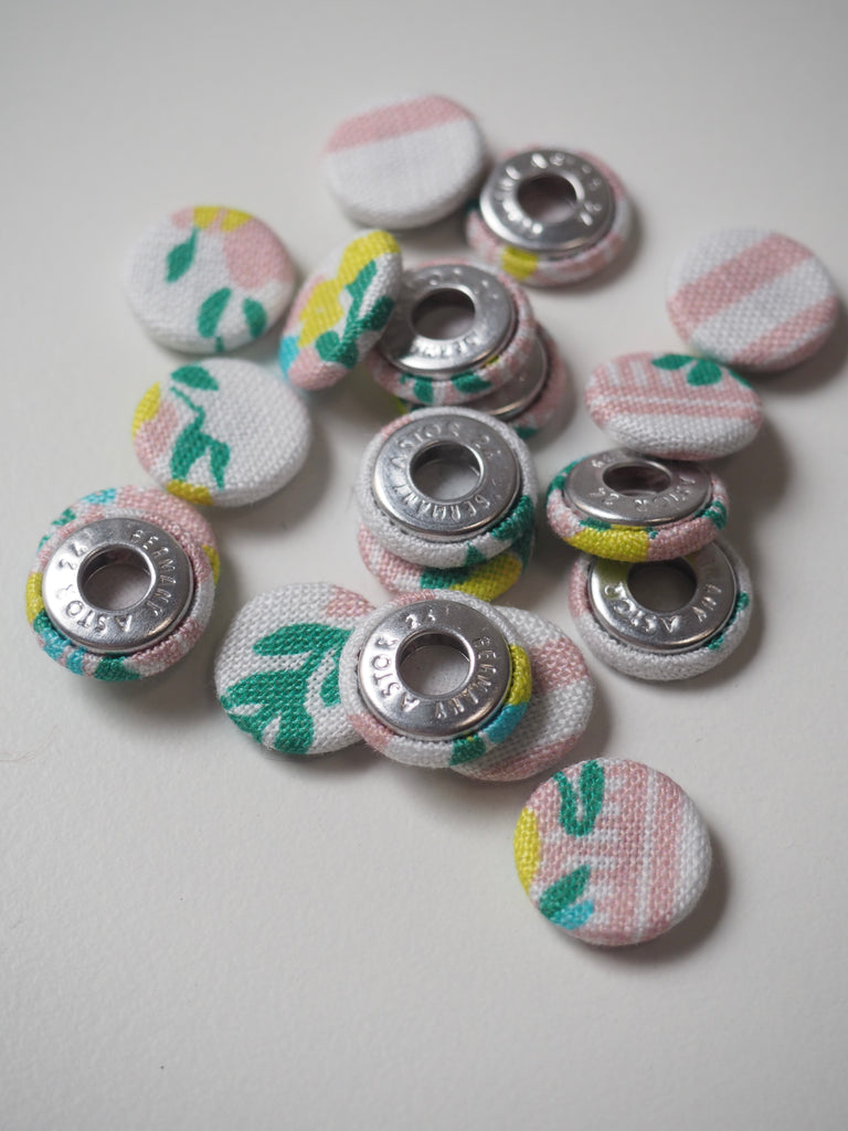 Fabric Covered Buttons – Tagged Buttons – The New Craft House