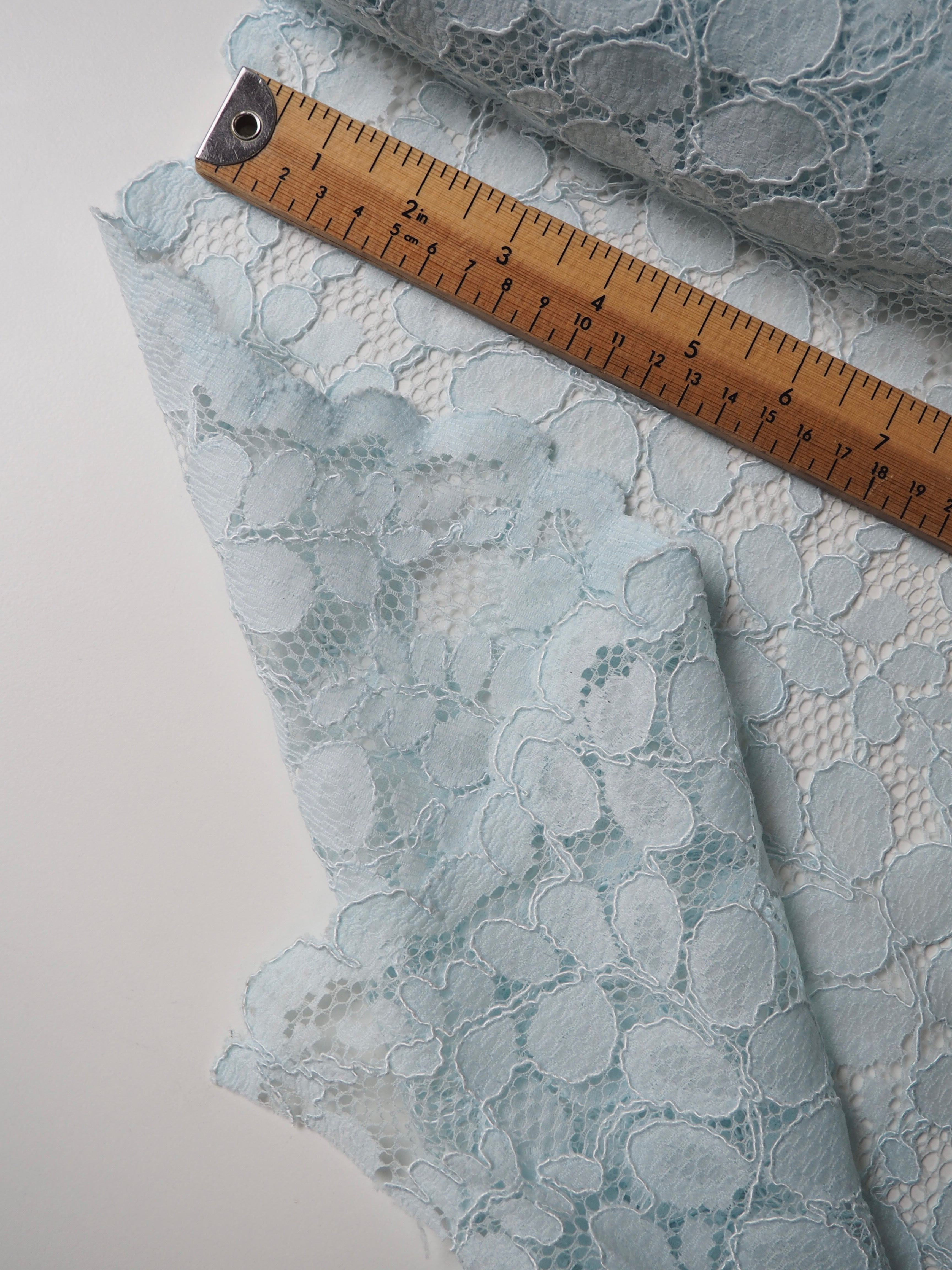 Light Blue Garland Corded Scallop Lace – The New Craft House