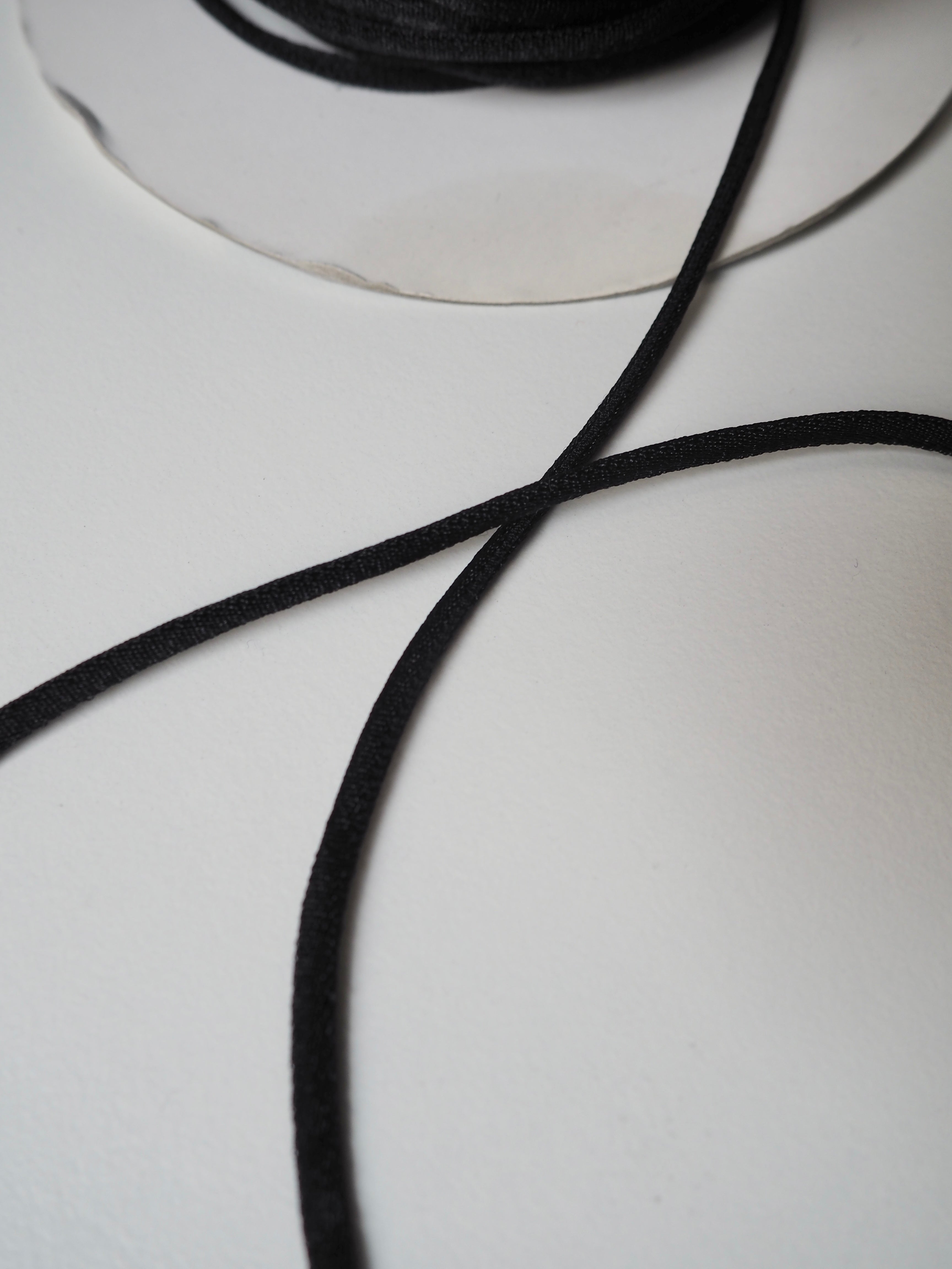 Shindo Black Stretch Nylon Cord 3mm – The New Craft House