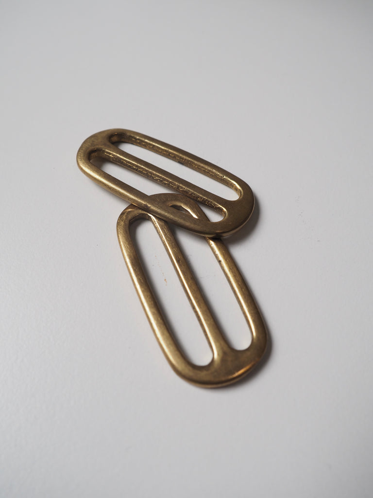 Brass Tri-Slide Buckle 55mm
