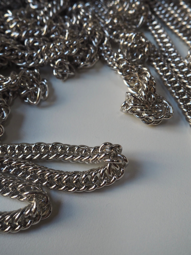 Silver Metal Chain 9mm