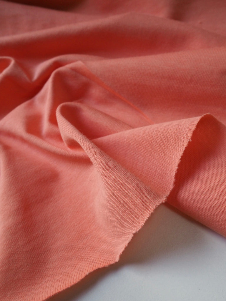 Coral Cotton T-shirt Jersey