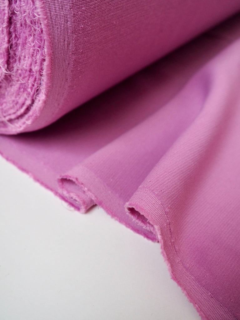 Lilac Stretch Linear Crepe