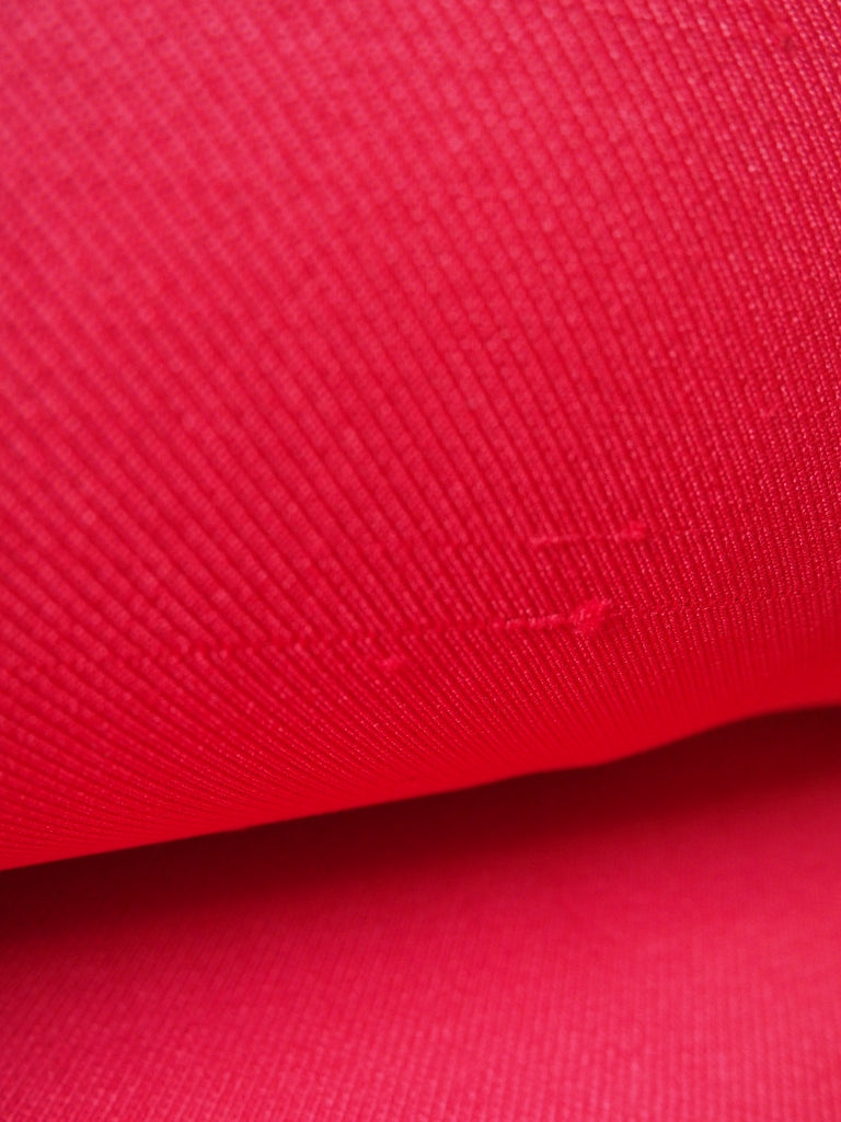 Red Chunky Twill