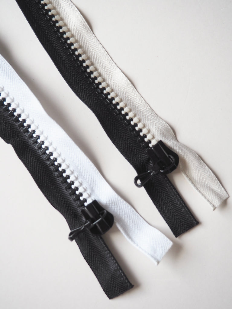 69cm/27inch Monochrome Closed Ended Zips