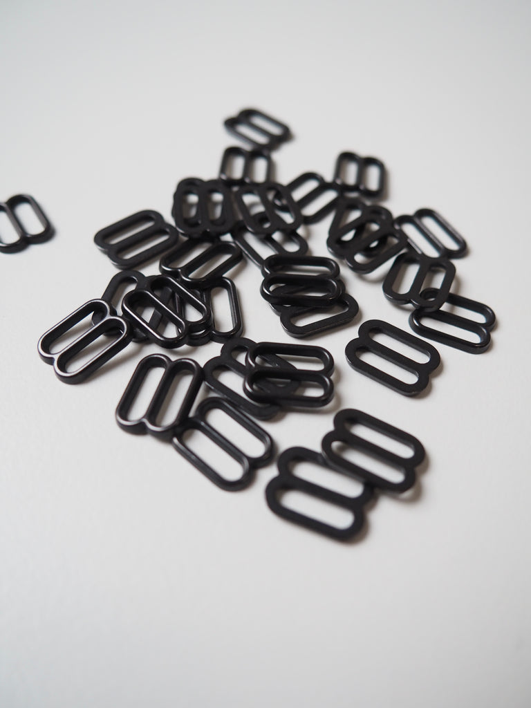 1 inch D-Ring Black Plastic Mil-Spec Drawing: 2-3-567