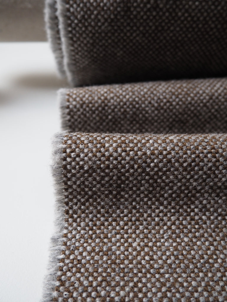 Cinnamon Sprinkle Wool Tweed