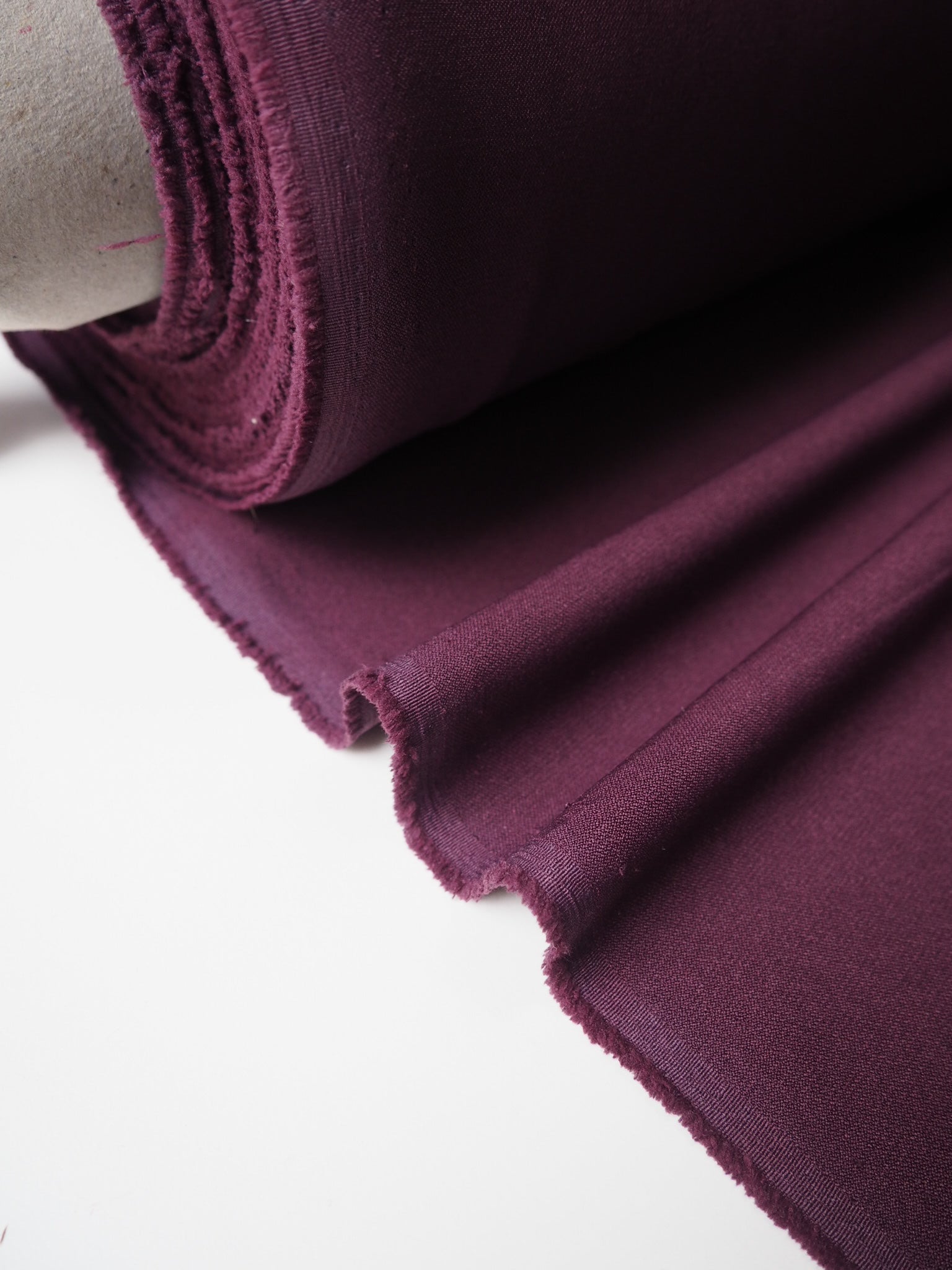 Aubergine Stretch Crepe – The New Craft House