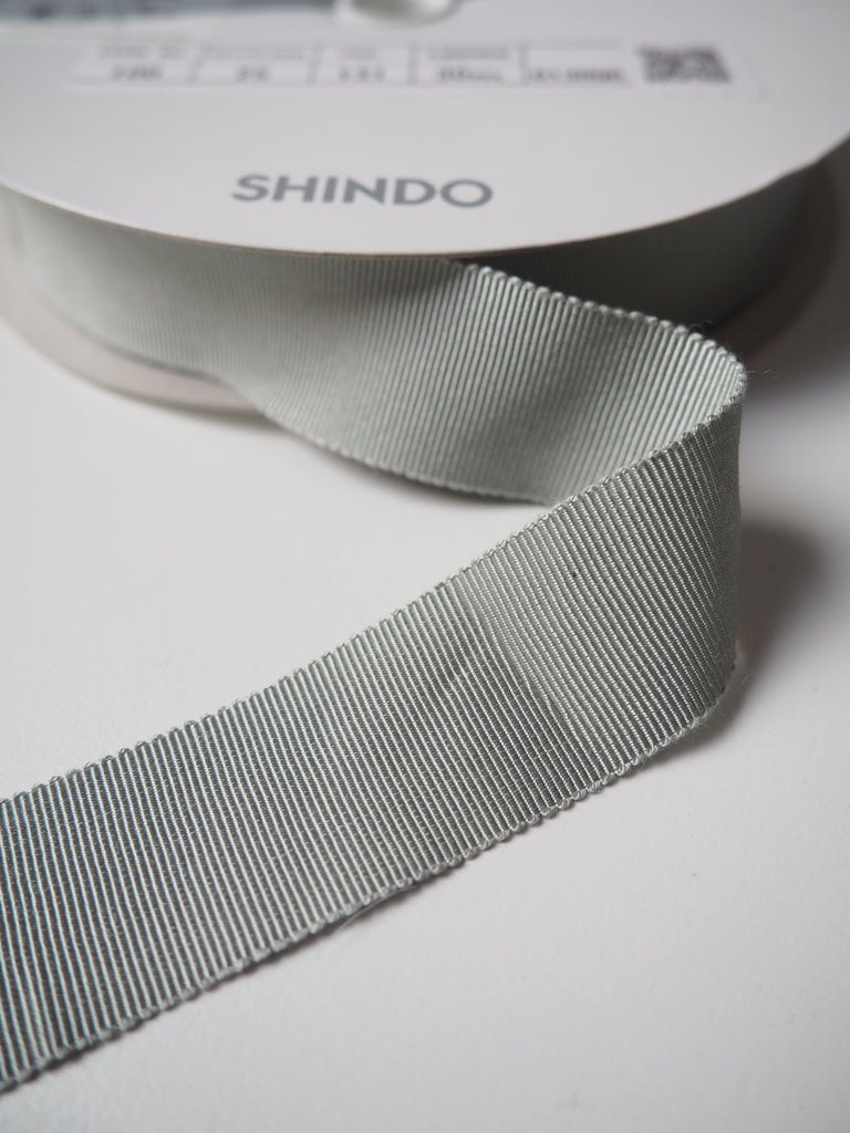 Shindo Mint Grosgrain Ribbon 25mm